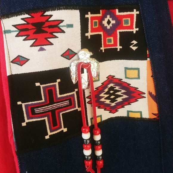 VTG Aztec Native American Jacket Southwestern - Picture 5 of 8